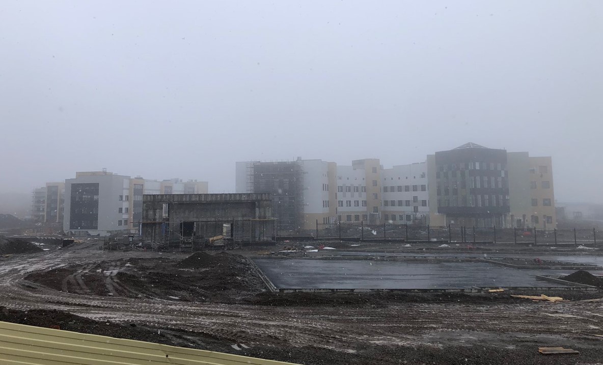 Строительство Камчатской Краевой больницы
